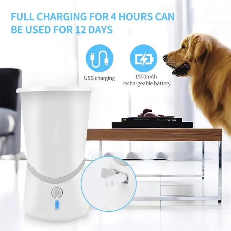 Automatic Dog Paws Cleaner Pet Foot Washer Cup Portable Paw Cleaner for Small and Medium-Sized Dogs Silicone Dog Paw Cleaner Cup Pawcleaner Pawprotector