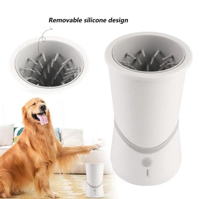Automatic Dog Paws Cleaner Pet Foot Washer Cup Portable Paw Cleaner for Small and Medium-Sized Dogs Silicone Dog Paw Cleaner Cup Pawcleaner Pawprotector