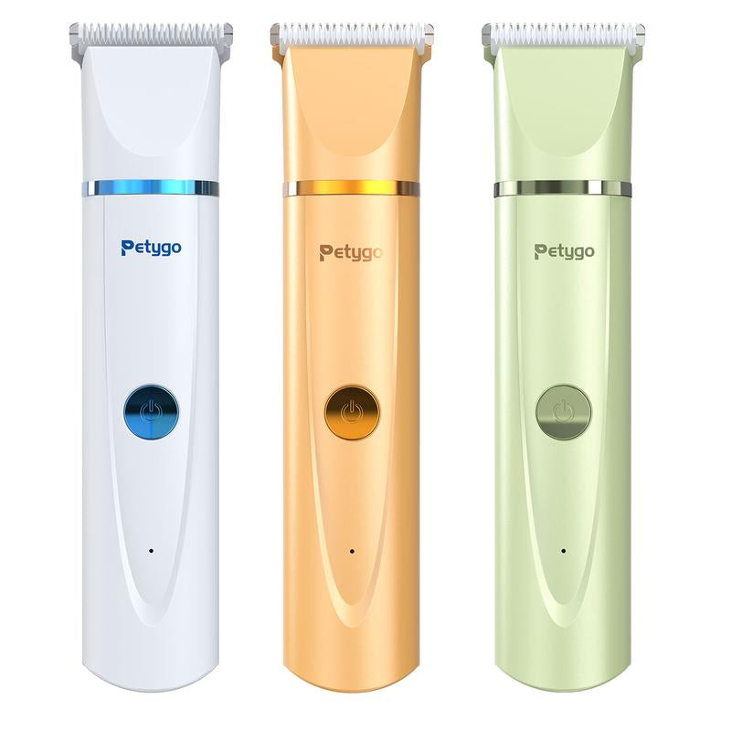 Petygo 4-In-1 Dog Grooming Kit with Nail Grinder & Dog Paw Trimmer - Customer'S Choice, Low-Noise, Rechargeable, Cordless, Electric, Quiet Hair Shave Clippers Set for Dogs, Cats, and Paw Pets - Most Loved Gift,Thanksgiving, Christmas, New Year Gifts