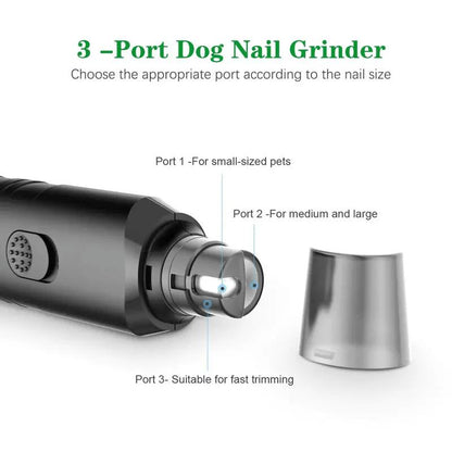 Groom Your Pet Paws with Ease: Pet Nail Grinder for Dogs & Cats Supplies